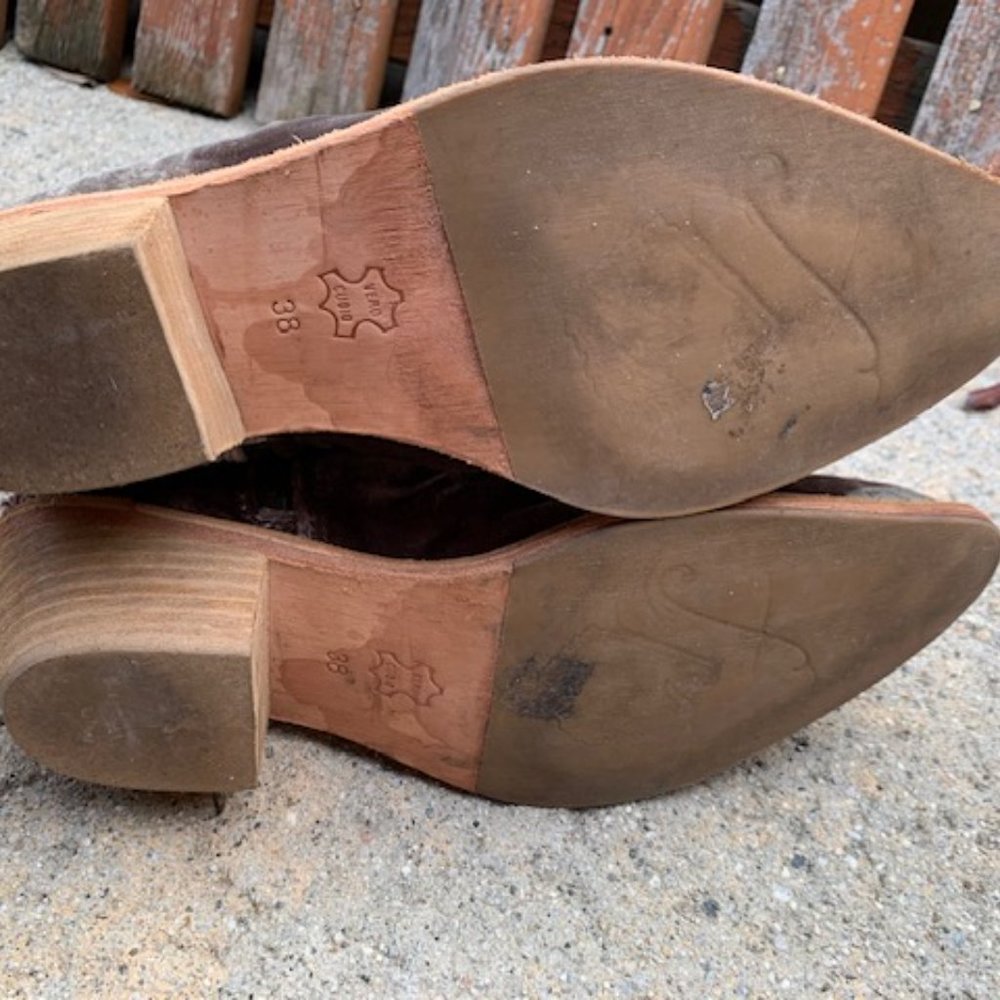 Free People Barbary Destroyed Boot in Champagne - Size 38 - Picture 7 of 7